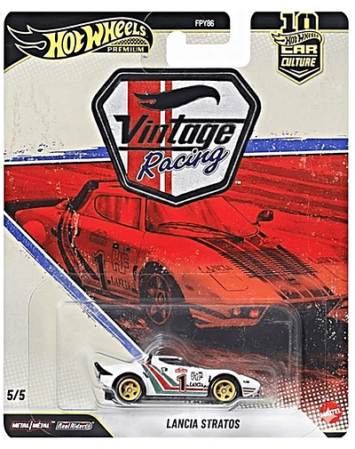 Précommande Août / Septembre 2026 - Hot Wheels Premium - Lancia Stratos Car Culture Vintage Racing
