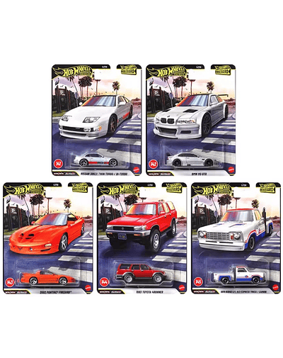 Hot Wheels Boulevard F 2026 141-145 (5 unités)