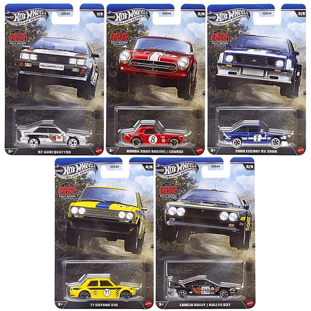 Hot Wheels Silvers 2026 - Rally Racers