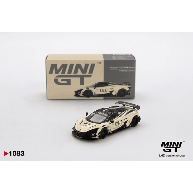 Mini GT 1083-L 1:64 McLaren 720S LB-Works The Boring Concept 2024