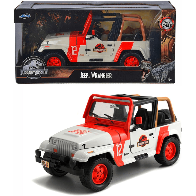 Jada Toys - Jeep Wrangler Jurassic Park
