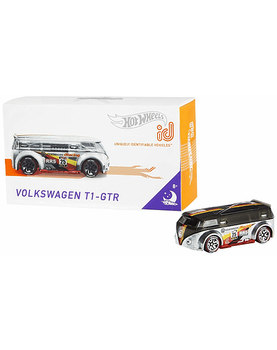Hot Wheels ID - Volkswagen T1-GTR (gris)
