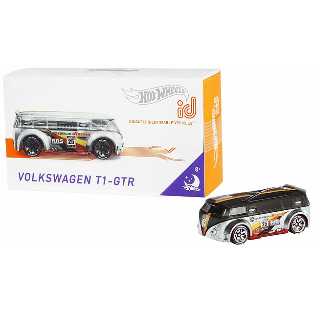 Hot Wheels ID - Volkswagen T1-GTR (gris)