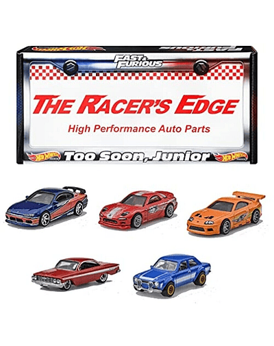 Hot Wheels Premium Fast and Furious : Bundle 5-pack The Racer's Edge