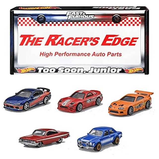 Hot Wheels Premium Fast and Furious : Bundle 5-pack The Racer's Edge