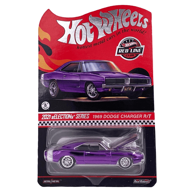 Hot Wheels RLC - 1969 Dodge Charger R/T - Mauve