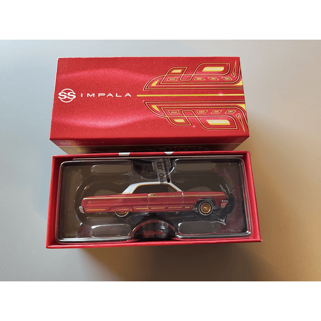 Hot Wheels RLC - 1964 Chevrolet Impala Lowrider - Rouge - HWF20