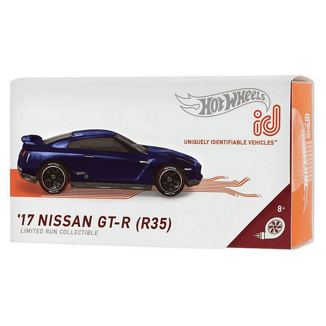 Hot Wheels ID - ’17 Nissan GT-R (R35) (noire/bleue) 1