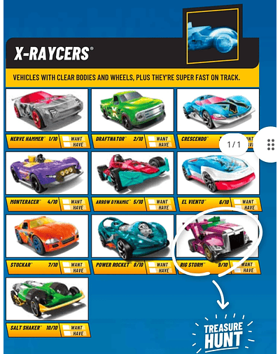 Hot Wheels basiques 2025 - X-Raycers - Factory Sealed Edition