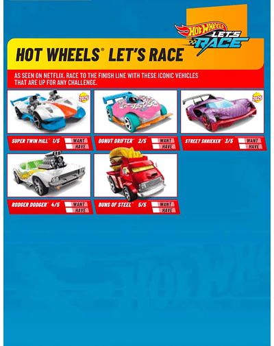 Hot Wheels basiques 2025 - Hot Wheels Let's Race - Factory Sealed Edition