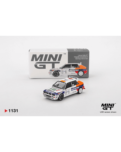 Mini GT 1131 - Lancia Delta HF Integrale Evoluzione #1 1993 Rallye Monte-Carlo