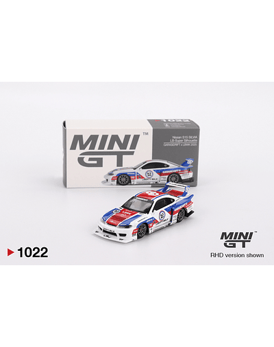 Mini GT 1022 - Nissan LB-Super Silhouette S15 SILVIA GARASIDRIFT x LBWK 2025