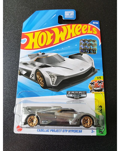 Hot Wheels basiques - Zamac - Factory Sealed 2025 - Cadillac Project GTP Hypercar - HW Exotics