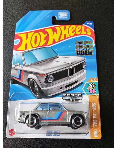 Hot Wheels basiques - Zamac - Factory Sealed 2025 - BMW 2002 - HW: '70s vs '90s