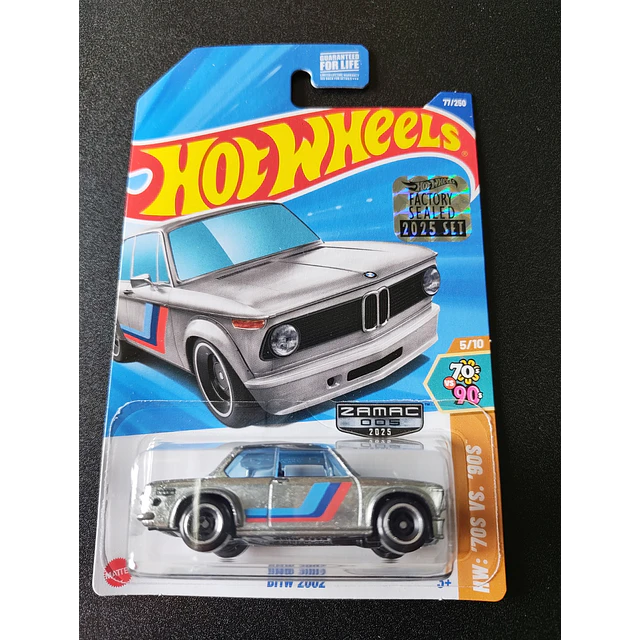 Hot Wheels basiques - Zamac - Factory Sealed 2025 - BMW 2002 - HW: '70s vs '90s