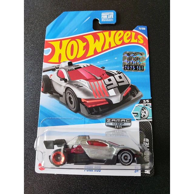 Hot Wheels basiques - Zamac - Factory Sealed 2025 - Punk Rod - HW Modified