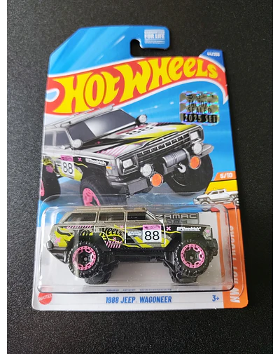 Hot Wheels basiques - Zamac - Factory Sealed 2025 - 1988 Jeep Wagoneer - HW Hot Trucks