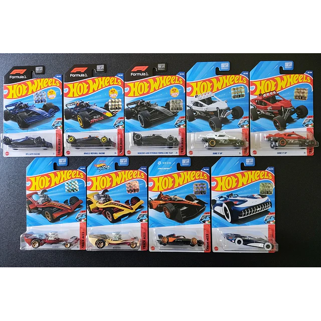 Hot Wheels basiques 2025 - Track Aces - Factory Sealed Edition 1