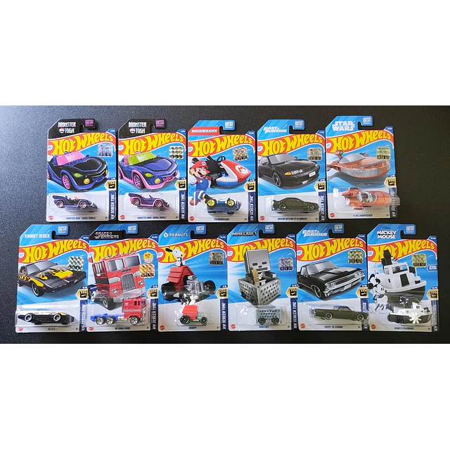 Hot Wheels basiques 2025 - HW Screen Time - Factory Sealed Edition 1