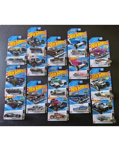 Hot Wheels basiques 2025 - Rod Squad - Factory Sealed Edition