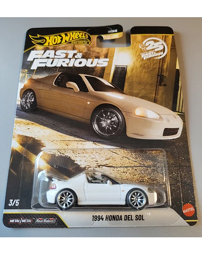 Hot Wheels Fast and Furious - 1994 Honda Del Sol