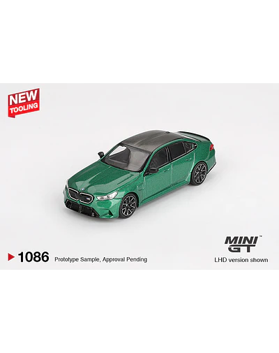 Mini GT 1086 - BMW M5 Isle of Man Green Metallic