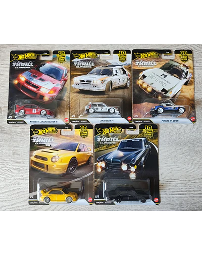 Hot Wheels Thrill Climbers - Set de 5 unités