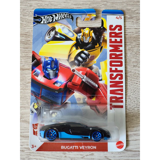 Hot Wheels Transformers 2024 - Bugatti Veyron