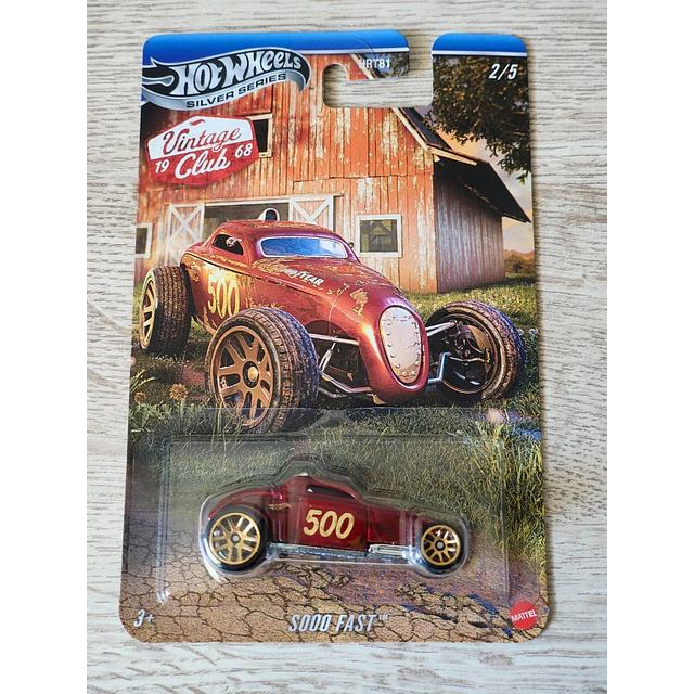 Hot Wheels Vintage Club 1968 - Silver Series 2025 - Sooo Fast