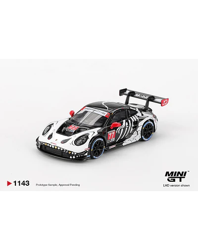 Mini GT 1143 - Porsche 911 (992) GT3 R #77 GTD Pro AO Racing – Petit Le Mans 2025