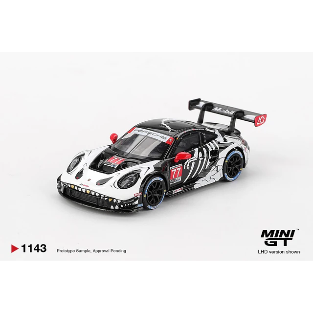 Mini GT 1143 - Porsche 911 (992) GT3 R #77 GTD Pro AO Racing – Petit Le Mans 2025
