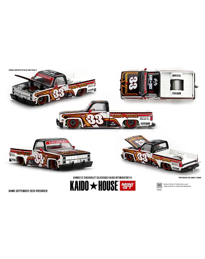 Mini GT x Kaido House 212 – Chevrolet Silverado Kaido Intimidator V1 1980