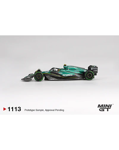 Mini GT 1113 - Aston Martin AMR24 #14 Fernando Alonso – Canadian GP 2024