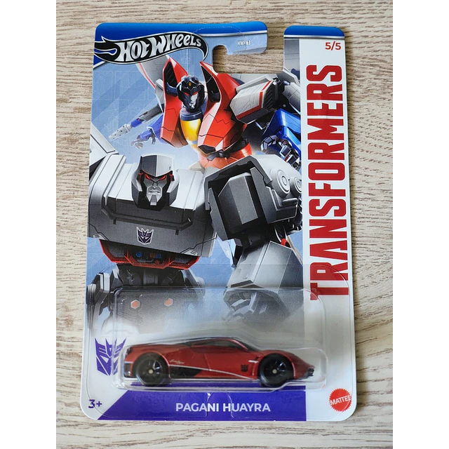 Hot Wheels Transformers 2024 - Pagani Huayra