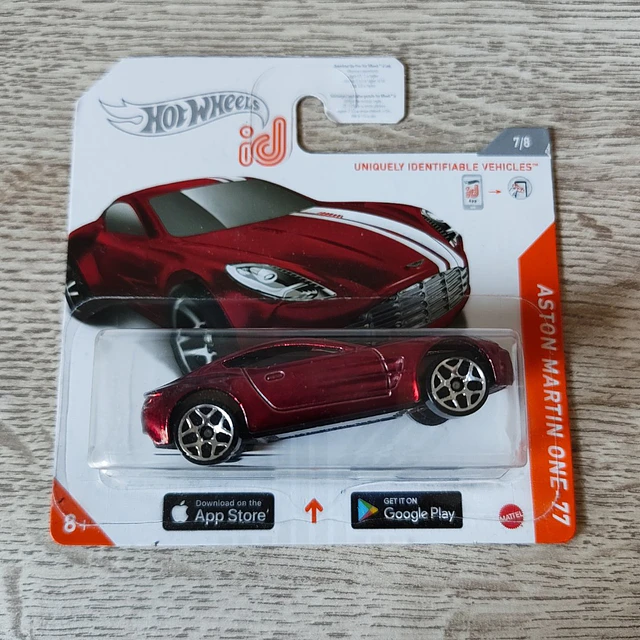Hot Wheels ID Shor Card 2019 - RARE - Aston Martin One-77