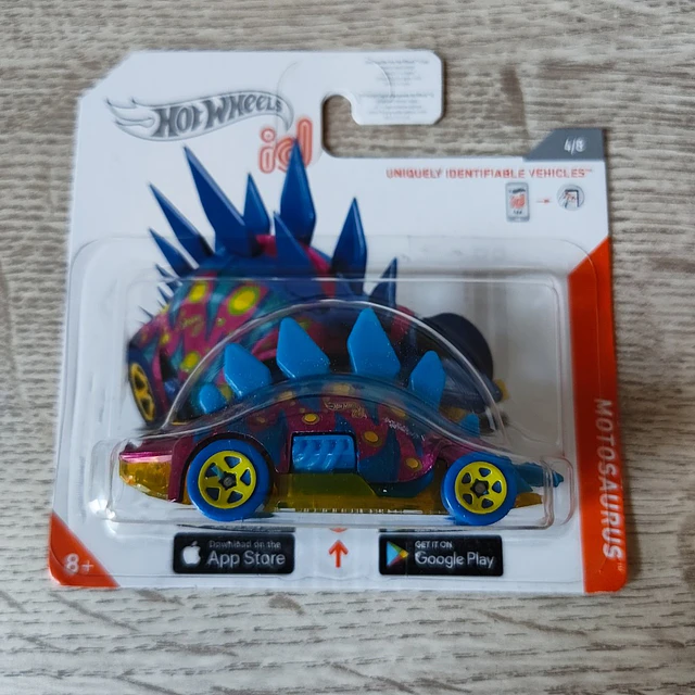 Hot Wheels ID Shor Card 2019 - RARE - Motosaurus