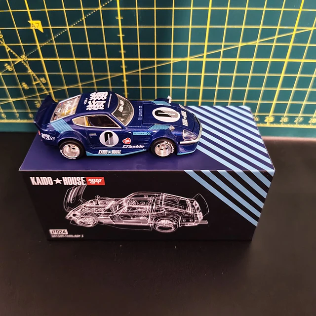 Mini GT x Kaido House 024 -  Datsun KAIDO Fairlady Z Blue - occasion 3