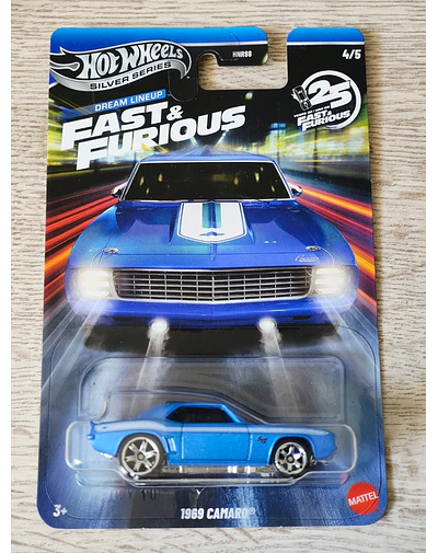 Hot Wheels Fast & Furious Silver Series 2026 - Dream Line Up - 1969 Camaro