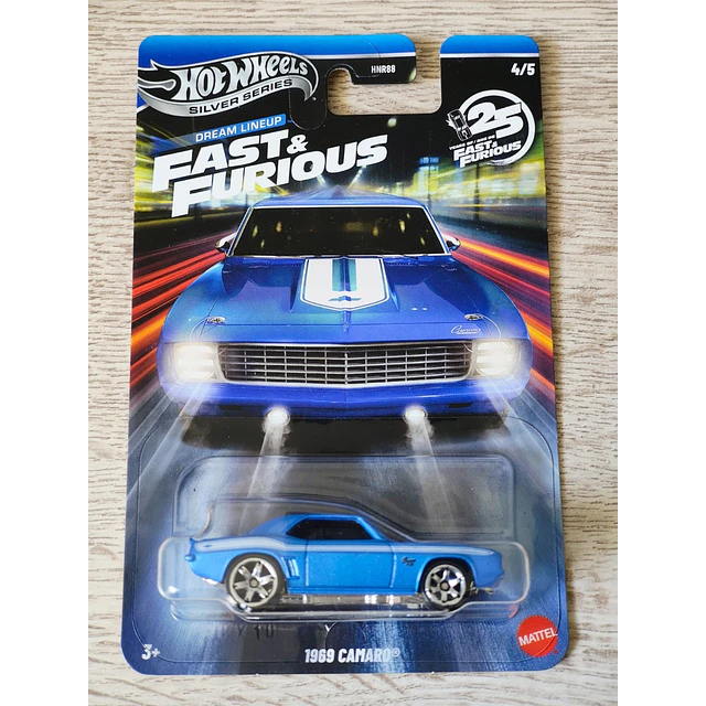 Hot Wheels Fast & Furious Silver Series 2026 - Dream Line Up - 1969 Camaro
