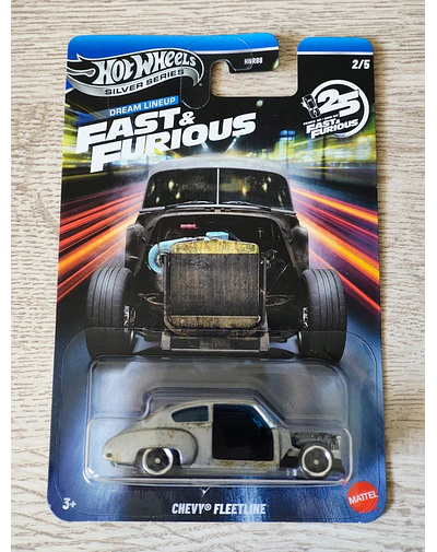 Hot Wheels Fast & Furious Silver Series 2026 - Dream Line Up - Chevy Fleetline