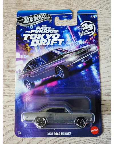 Hot Wheels Fast & Furious Silver Series 2026 - Tokyo Drift - 1970 Road Runner