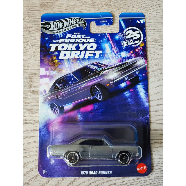 Hot Wheels Fast & Furious Silver Series 2026 - Tokyo Drift - 1970 Road Runner