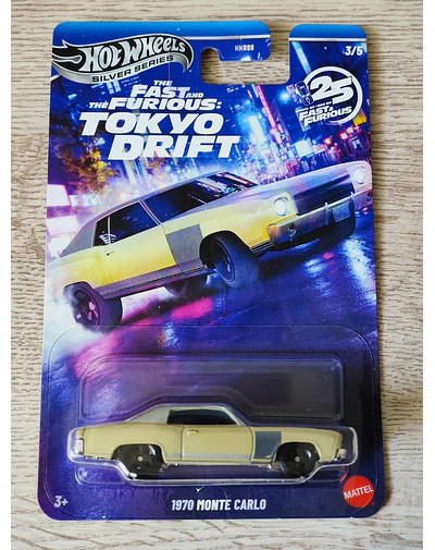 Hot Wheels Fast & Furious Silver Series 2026 - Tokyo Drift - 1970 Monte Carlo