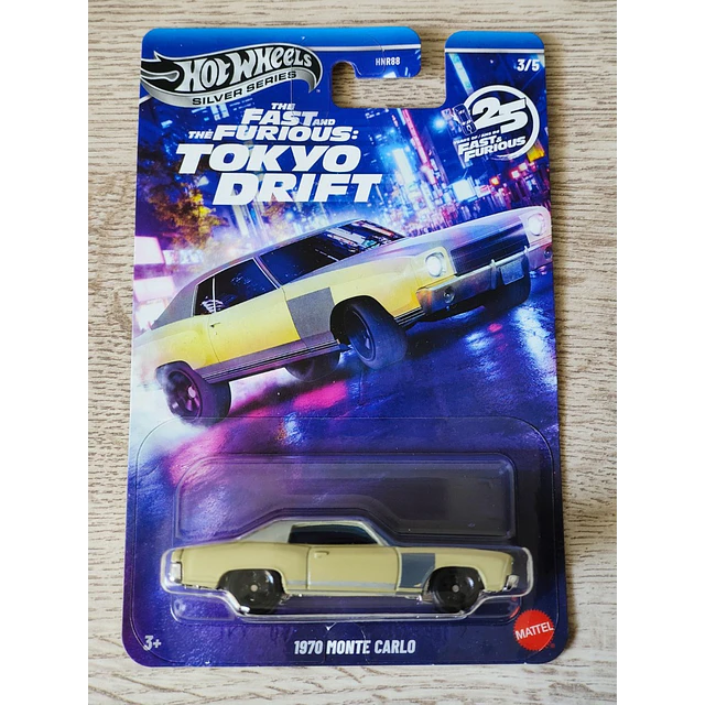 Hot Wheels Fast & Furious Silver Series 2026 - Tokyo Drift - 1970 Monte Carlo