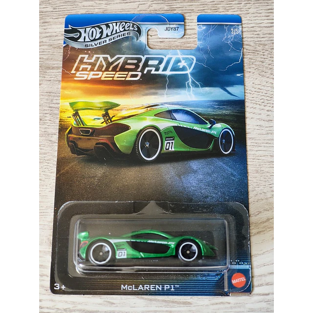 Hot Wheels 2025 Silver Series - Hybrid Speed - Mc Laren P1