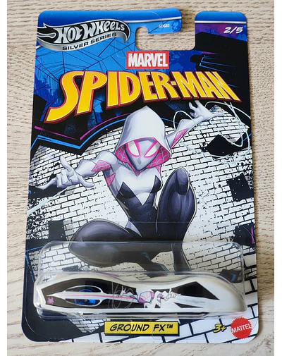 Hot Wheels Spider Man Silver Series 2026 - Ground FX