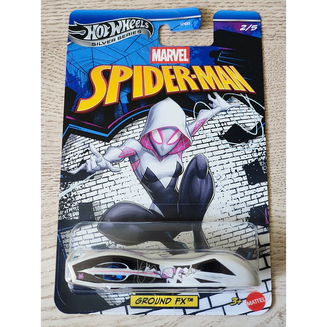 Hot Wheels Spider Man Silver Series 2026 - Ground FX