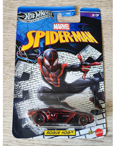 Hot Wheels Spider Man Silver Series 2026 - Rogue Hog