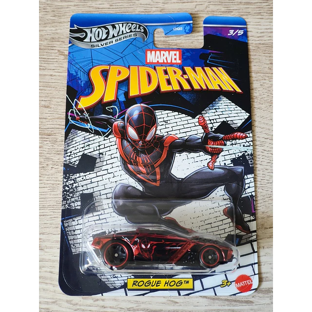 Hot Wheels Spider Man Silver Series 2026 - Rogue Hog