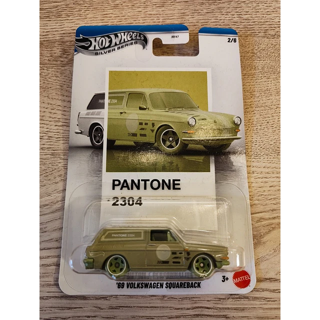 Hot Wheels Pantone II Silver Series 2026 - 1969 Volkswagen Squareback Custom